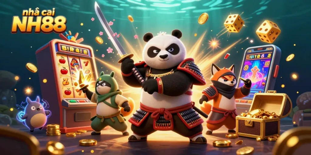 Experience vibrant thrills at nhà cái NH88 with cartoon heroes in a dynamic casino world.