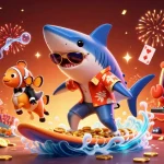 Experience the thrill of казино лакибир with vibrant 3D illustration featuring dynamic casino elements.