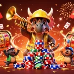 Engage with luongson tv through a vibrant, animated celebration of casino adventures featuring whimsical 3D characters.